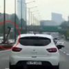İstanbul trafiğinde baltalı dehşet