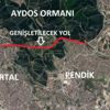 Aydos ormanı yola feda edildi Aydos ormanı yola feda edildi