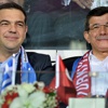 Başbakan Davutoğlu ve Çipras da maçta