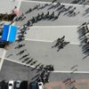 Motosikletli polislerden ayyıldız şov Motosikletli polislerden ayyıldız şov