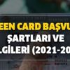 Amerika'da yaşamak isteyenler: 2021-2022 Green Card başvuru şartları ve bilgileri! Green Card başvuru linki Amerika'da yaşamak isteyenler: 2021-2022 Green Card başvuru şartları ve bilgileri! Green Card başvuru linki