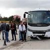 Komandoları taşıyan araç kaza yaptı