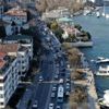 Bebek teki yoğunluk havadan görüntülendi Bebek teki yoğunluk havadan görüntülendi