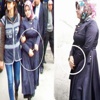 Tesettürlü bayanlara kelepçeli gözaltı !