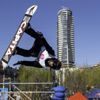 Snowboard ustaları hünerlerini sergiledi Snowboard ustaları hünerlerini sergiledi