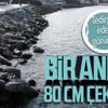 İstanbul Beykoz'da tedirgin eden görüntü! Bir anda 80 cm çekildi!