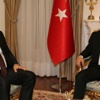 Davutoğlu, Hakan Fidan'la görüştü