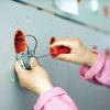 Kadın elektrikçiler göreve başladı Kadın elektrikçiler göreve başladı