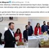 Bakan Albayrak'tan seçim paylaşımı Bakan Albayrak'tan seçim paylaşımı