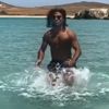 Nusret denizde spor yaptı Nusret denizde spor yaptı