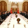 Saray'da zirve sona erdi Saray'da zirve sona erdi