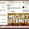 Meclis'te PKK istemiyoruz! Meclis'te PKK istemiyoruz!