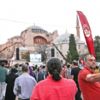 Ayasofya'ya turist akını Ayasofya'ya turist akını