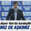 Başbakan Davutoğlu Van'da Başbakan Davutoğlu Van'da