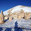 Nemrut Dağı na sezonun ilk karı düştü Nemrut Dağı na sezonun ilk karı düştü