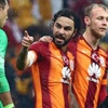 Selçuk ile Muslera sahada kapıştı Selçuk ile Muslera sahada kapıştı