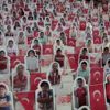 Sivas’ta karton taraftarlara konser Sivas’ta karton taraftarlara konser