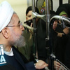 İran Cumhurbaşkanı Ruhani ofisine metroyla gitti İran Cumhurbaşkanı Ruhani ofisine metroyla gitti