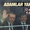 Davutoğlu ile Erdoğan İstanbul-Konya tren açılışında