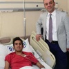 Kalp krizi geçiren futbolcuyu ‘dondurma’ kurtardı