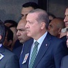 Erdoğan ve Gül şehit için düzenlenen törende...