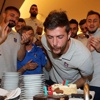 Trabzonspor'da Uğur Demirok'a kutlama