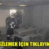 Bankada kendini yakmak istedi