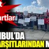 ﻿İstanbul’da aşı karşıtlarından miting. Dikkat çekici pankartlar