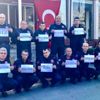 Ayvalıklı itfaiyecilerden anlamlı mesaj Ayvalıklı itfaiyecilerden anlamlı mesaj