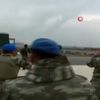 Sınırda helikopter ve ambulans hareketliliği Sınırda helikopter ve ambulans hareketliliği