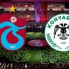 Trabzonspor Konyaspor maçı ne zaman, saat kaçta? TS - Konya maçı hangi kanalda?