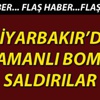 Diyarbakır'da eş zamanlı bombalı saldırılar Diyarbakır'da eş zamanlı bombalı saldırılar
