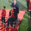 Arena'da duygusal anlar Arena'da duygusal anlar