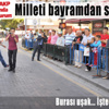 Meydanlar boş kaldı