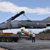 F-4 Phantom Malatya’ya TIR’larla getirildi