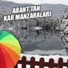Abant'ta kar yağışı etkisini gösterdi
