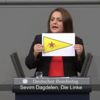 Almanya Meclisinde terör örgütü sembolü açıldı Almanya Meclisinde terör örgütü sembolü açıldı