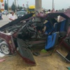 İkiye katlanan otomobilde can pazarı İkiye katlanan otomobilde can pazarı