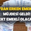 SGK-SSK'dan erken emeklilik müjdesi geldi! Bu şartlara uyanlar anında ertesi gün emekli olacak… 12,8 milyon kişiye katılın SGK-SSK'dan erken emeklilik müjdesi geldi! Bu şartlara uyanlar anında ertesi gün emekli olacak… 12,8 milyon kişiye katılın