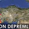 Son Depremler Bölgeleri ve Büyüklükleri! En son Ege'de!