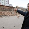 İstinat duvarı yıkıldı deprem sandılar İstinat duvarı yıkıldı deprem sandılar