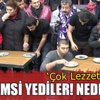 Tatil için çiğ hamsi yediler Tatil için çiğ hamsi yediler