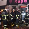 Adana'da mağaza kundaklandı