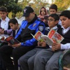 Polisler öğrencilerle kitap okudu Polisler öğrencilerle kitap okudu