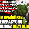 ﻿Yıldırım Demirören Türkiye Golf Federasyonu başkanlığına aday oldu. 10 milyon dolarlık golf sahasını 320 milyon dolara Ziraat Bankası'na sattığı iddia edilmişti