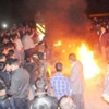 Kazanın ardından yolu kapattılar Kazanın ardından yolu kapattılar