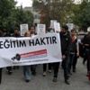 İl Milli Eğitim Müdürlüğü Önünde Eylem İl Milli Eğitim Müdürlüğü Önünde Eylem