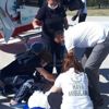 Ambulans helikopter üzerine televizyon düşen 21 aylık bebek için havalandı Ambulans helikopter üzerine televizyon düşen 21 aylık bebek için havalandı