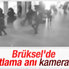 Brüksel Havalimanı'nda patlama anı