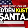 ABD'den masada küstah şantaj ABD'den masada küstah şantaj